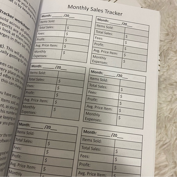 Reselling Logbook and Planner Inventory Book - Picture 7 of 11